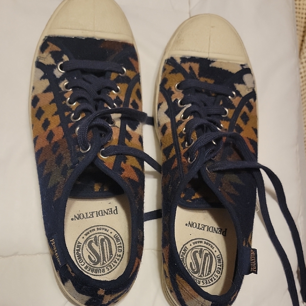 Pendleton Multicolor Patterned Sneakers - image 1